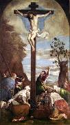 Jacopo Bassano The Crucifixion oil on canvas